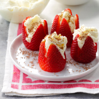 Heavenly Filled Strawberries Recipe: How to Make It image