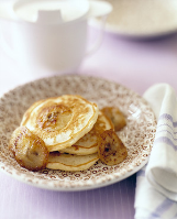 Banana Pancakes Recipe - Martha Stewart image