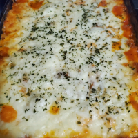 Spinach, Sausage and Cheese Bake Recipe | Allrecipes image