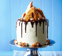 Chocolate Brownie Cake Recipe - i am baker image