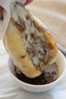 Crockpot French Dip Sandwiches - Mom's Cravings image