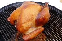 Turkey in a Smoker Recipe | Allrecipes image