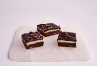 Andes Mint Brownies Recipe | MyRecipes image