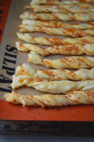 Cheddar Cheese Twists | A Taste of Madness image
