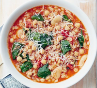 Bean & barley soup recipe - BBC Good Food image