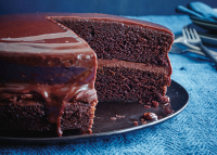 Best Chocolate Fudge Cake Recipe - How To Make ... - Deli… image