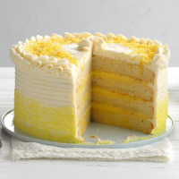Lemon curd & blueberry loaf cake recipe - BBC Good Food image