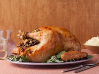 Turkey with Stuffing Recipe | Alton Brown | Food Network image