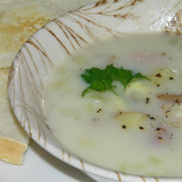 Ham, Potato, and Cheese Soup Recipe | Allrecipes image