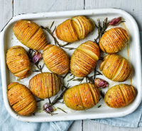 Hasselback potatoes recipe - BBC Good Food image