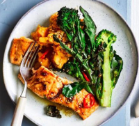 Healthy salmon recipes - BBC Good Food image