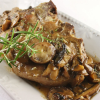 Veal Chop with Portabello Mushrooms Recipe | Allrecipes image