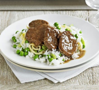 Five-spice pork fillet with fried rice recipe - BBC Good Food image