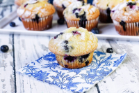 Ultimate Blueberry Muffins | Just A Pinch Recipes image