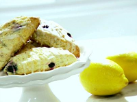 Blueberry Scones with Lemon Glaze Recipe | Sandra Lee ... image