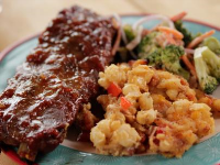 Sticky Spicy Slow-Cooked Ribs Recipe - Food Network image