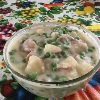 Creamed Peas and New Potatoes Recipe | Allrecipes image