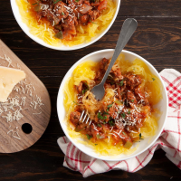 Spaghetti Squash with Meat Sauce Recipe: How to Make It image