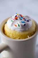 Easy Gluten-Free Vanilla Mug Cake - Gluten-Free Baking image