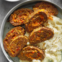 Cheese-Filled Meat Loaf Recipe: How to Make It image