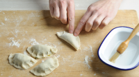 Potsticker dumplings recipe - BBC Food image