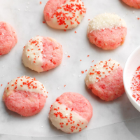 Dipped Cherry Cookies Recipe: How to Make It image
