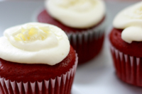 Moist Most Delicious Redvelvet Cup Cakes With Sizzling ... image