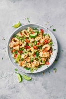 Easy Shrimp Alfredo Fettuccine Recipe - How to Make Shrimp ... image