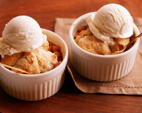 Apple Cobbler for Two Recipe - Food Network image