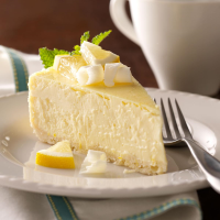 Lemony White Chocolate Cheesecake Recipe: How to Ma… image