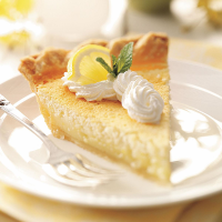 Mom's Lemon Custard Pie Recipe: How to Make It image