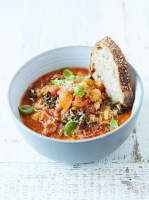 Easy minestrone soup recipe | Jamie Oliver soup recipes image
