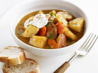 Sausage-and-Vegetable Stew Recipe - Food Network image