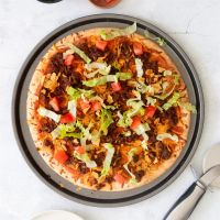 Easy Taco Pizza Recipe: How to Make It - Taste of Home image