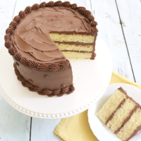 Yellow Cake {A Scratch Recipe} | My Cake School image