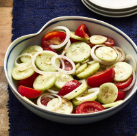 CUCUMBERS ONIONS AND TOMATOES RECIPES