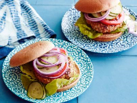 Sweet and Tangy Chicken Burgers Recipe | Food Networ… image
