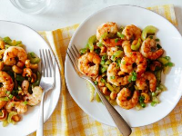 Spicy Shrimp, Celery, and Cashew Stir-fry - Food Network image