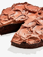 Chocolate Praline Layer Cake Recipe - Pillsbury.com image