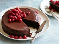 Flourless Chocolate Almond Cake Recipe | Katie Lee Biegel ... image