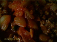 Lima Bean and Tomato Casserole | Bottomless Bites image