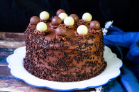 Chocolate Truffle Cake - Just A Pinch Recipes image