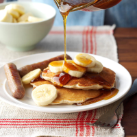 Banana Oat Pancakes Recipe: How to Make It image
