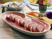 Bacon-Wrapped Pork Tenderloin Recipe | Valerie Bert… image