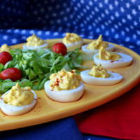 Creamy Cajun Deviled Eggs Recipe | Allrecipes image