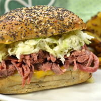 Slow Cooked Corned Beef for Sandwiches Recipe | Allrecipes image
