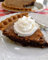 Joan's Chocolate Pie | Just A Pinch Recipes image