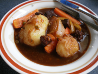 Hearty Beef Stew with Red Wine Recipe - Food.com image