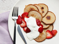 Oatmeal Pancakes Recipe | Food Network image