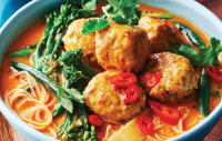 Thai chicken meatballs - Healthy Food Guide image